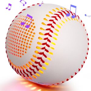Sports Gifts for Baseball Fans, Boys 8-12, Teens & Adults, Unique Accessories, Light Up & Glow-in-The-Dark Baseball with Bluetooth Speaker