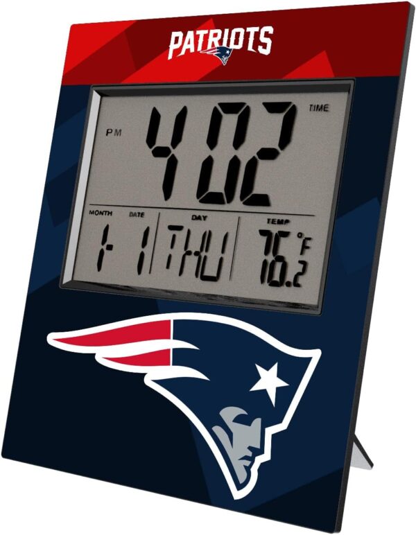 Cross Hatch Digital Desk Clock - Image 5