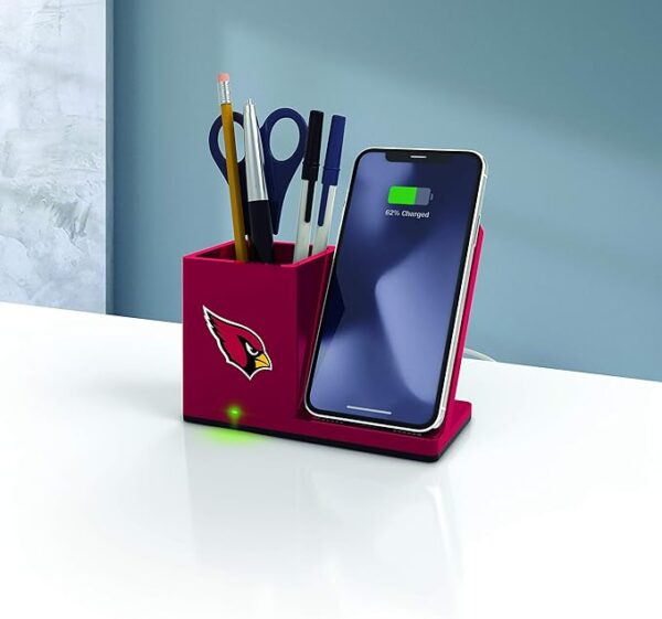 Wireless Charging Stand and Desktop Organizer - Image 8