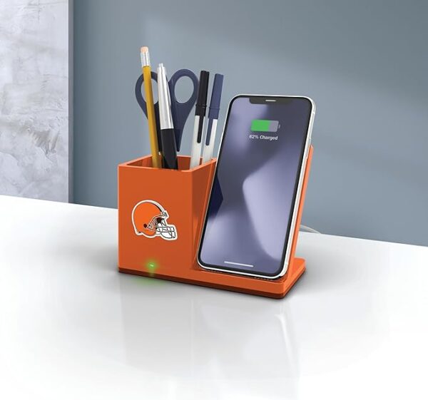 Wireless Charging Stand and Desktop Organizer - Image 6