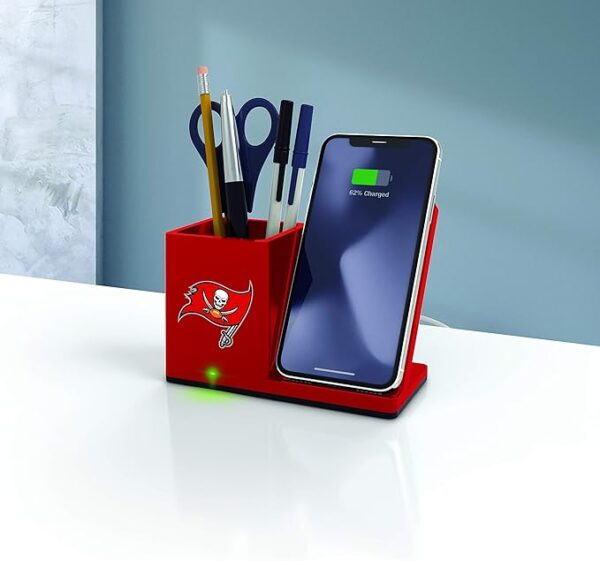 Wireless Charging Stand and Desktop Organizer - Image 2