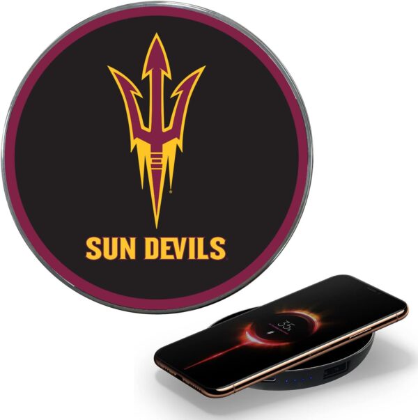 Wireless Charger with Illuminated Logo & Built-in Power - Image 6