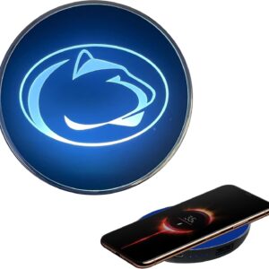 Wireless Charger with Illuminated Logo & Built-in Power