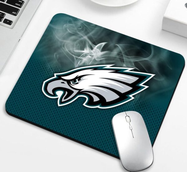 Gaming Mouse Pad for Football Sports Fans Non-Slip Rubber Base Square Mousepad for Computers Laptop Desk Mat - Image 3