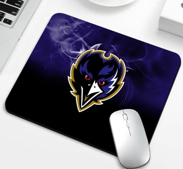 Gaming Mouse Pad for Football Sports Fans Non-Slip Rubber Base Square Mousepad for Computers Laptop Desk Mat - Image 2