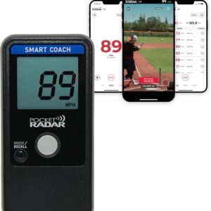 Pocket Radar Smart Coach Speed Gun for Baseball, Hockey, Softball