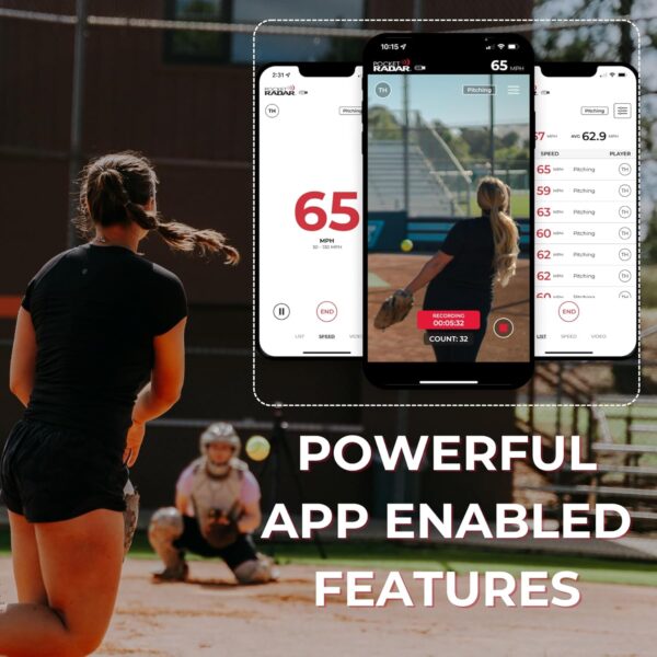 Pocket Radar Smart Coach Speed Gun for Baseball, Hockey, Softball - Image 2