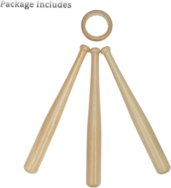 Wooden Baseball Display Stand Holder - Image 3