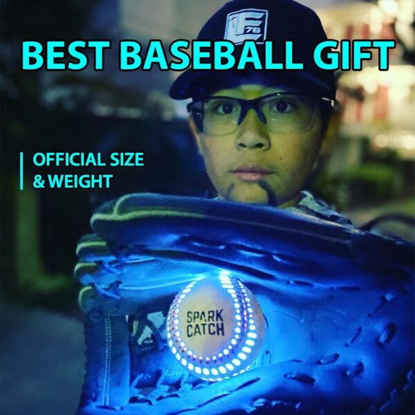 Light Up Baseball, Glow in The Dark Baseball, Sports Gear Accessories Gifts - Image 3