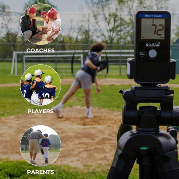Pocket Radar Smart Coach Speed Gun for Baseball, Hockey, Softball - Image 4