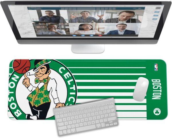 Multifunctional Desk Mat for Desktop, (31.5"x12") - Ultra Soft Fabric with Non-Slip Rubber Backer - Water Resistant & Durable Nylon Stitching - Image 6