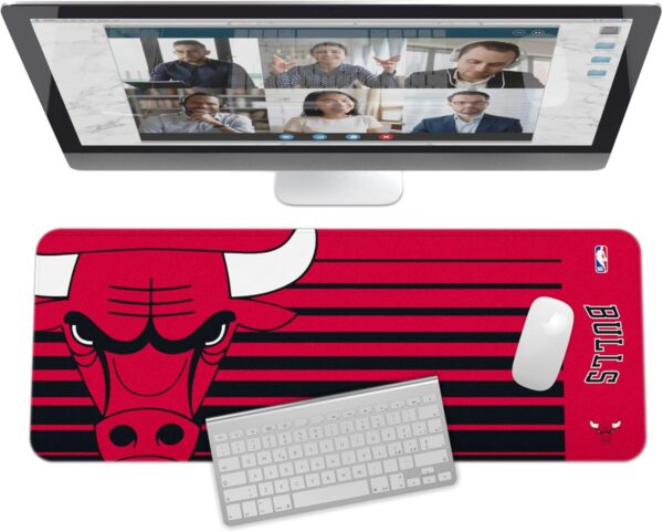 Multifunctional Desk Mat for Desktop, (31.5"x12") - Ultra Soft Fabric with Non-Slip Rubber Backer - Water Resistant & Durable Nylon Stitching - Image 7