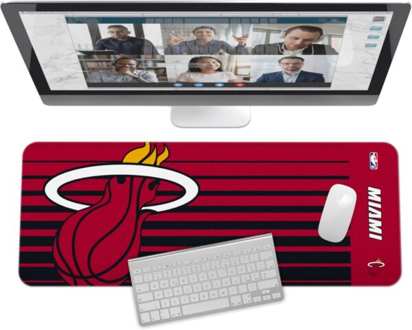 Multifunctional Desk Mat for Desktop, (31.5"x12") - Ultra Soft Fabric with Non-Slip Rubber Backer - Water Resistant & Durable Nylon Stitching - Image 8